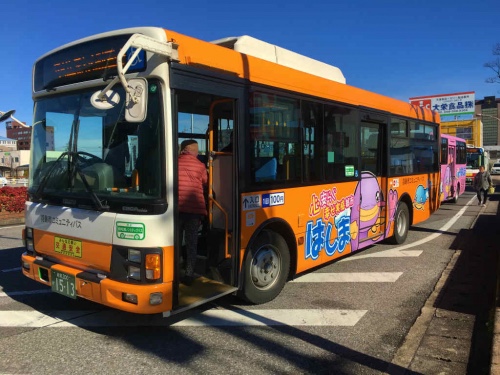 羽島市コミュニティーバスラッピング