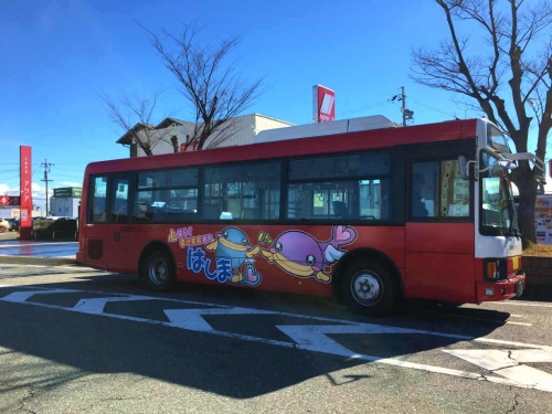 羽島市コミュニティーバスラッピング